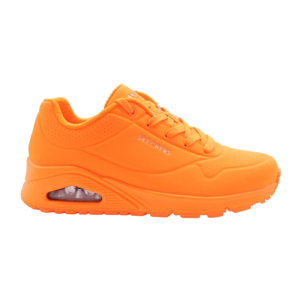 Skechers Fogerty Stylish Sneakers Orange, Dam