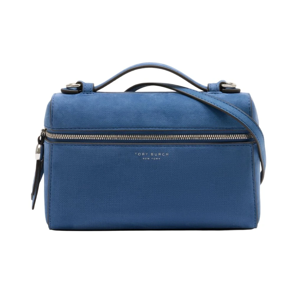 Tory Burch Women's Blue Handbags, One Size, Romy Slim Top Handle Bag