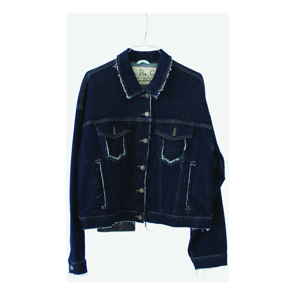 Designers Remix Miles Cut Jacket Blue Dames
