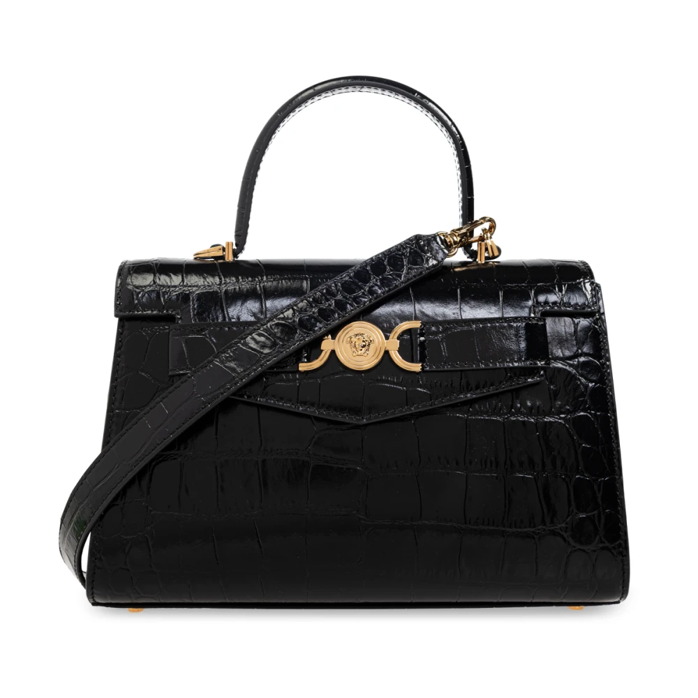 Versace Handtas Medusa 95 Black Dames