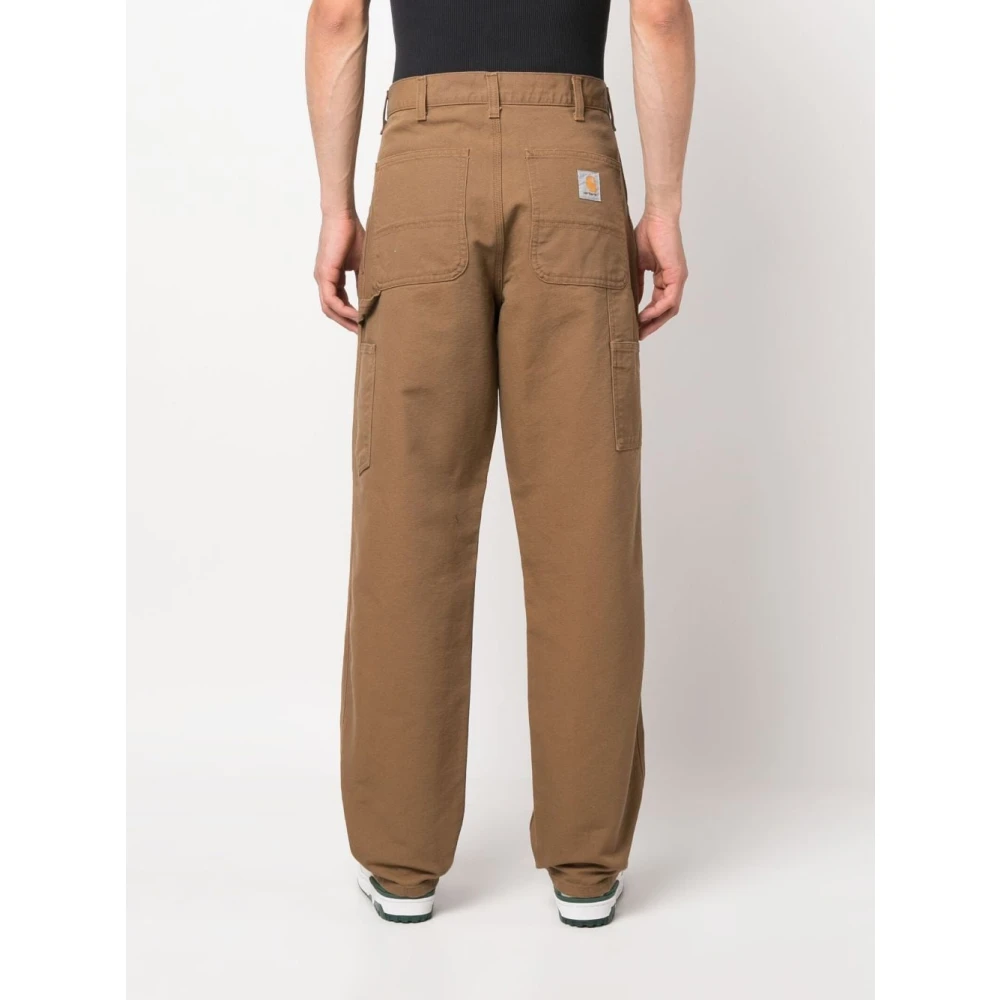 Carhartt WIP Straight Trousers Brown Heren
