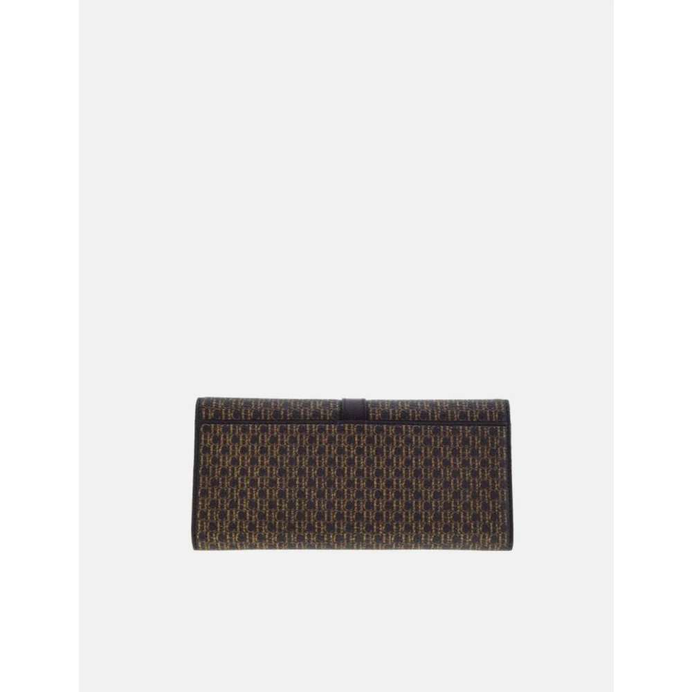 Carolina Herrera Matryoshka Locked Traveler Portemonnee Brown Dames