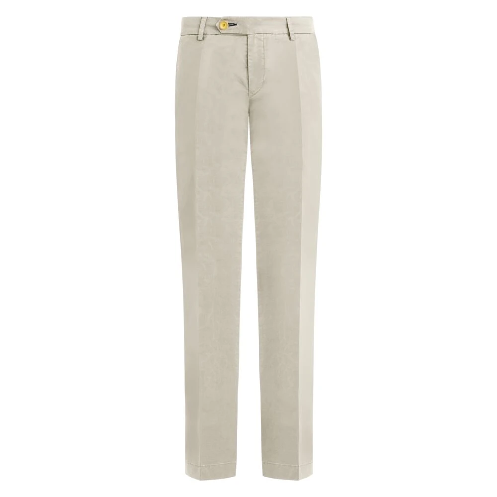 Vilebrequin Slim Fit Katoenen Chino Broek Beige Heren