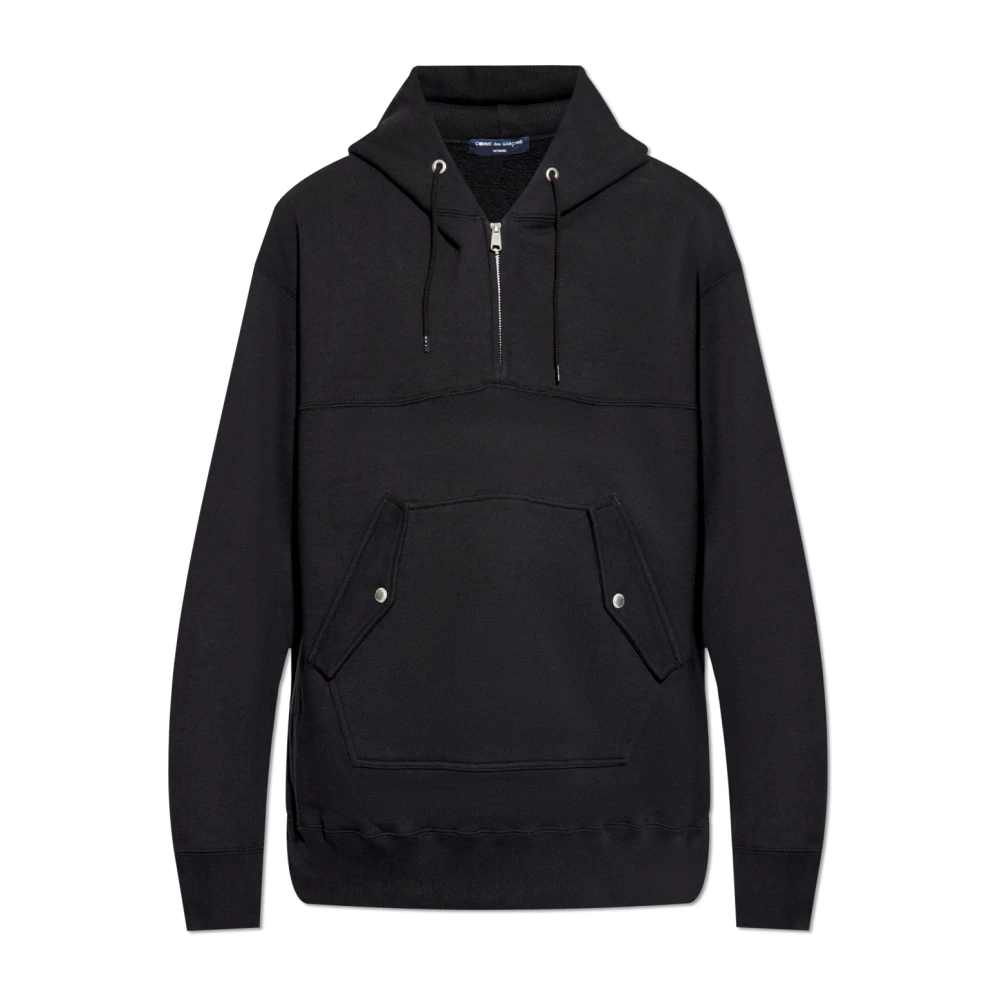 Comme des Garçons Katoenen hoodie Black Heren