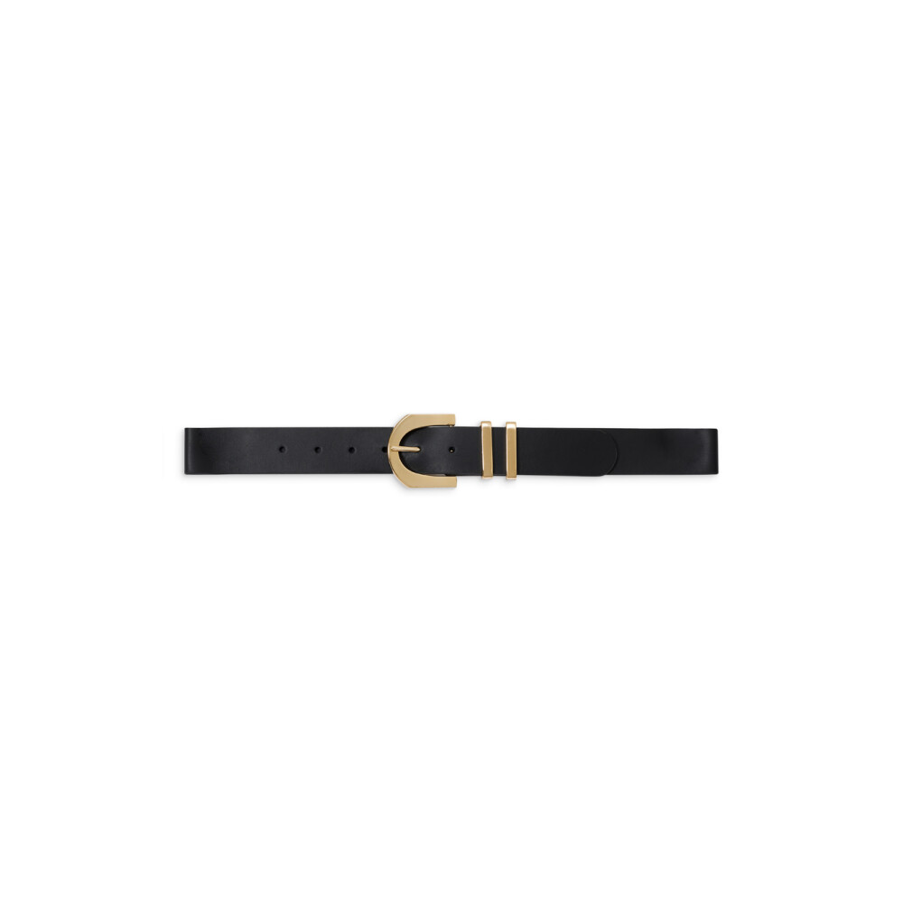 Black Leather Western Belt Anine Bing Belts Miinto