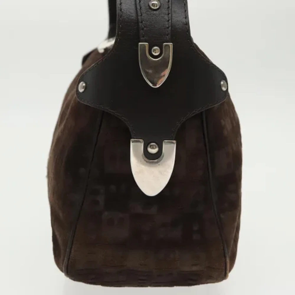 Bally Pre-owned Suede shoulder-bags Brown Dames
