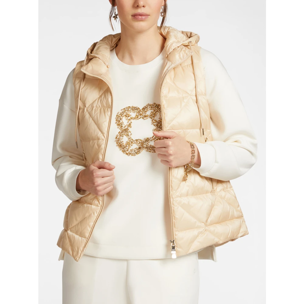 Elena Mirò Stijlvolle Piumotto Bank Beige Dames