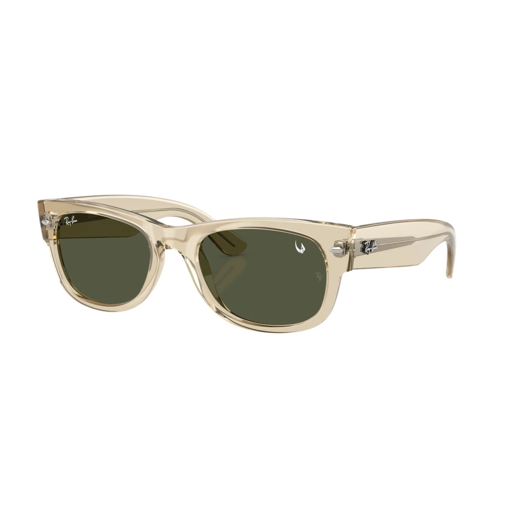 Ray - Ban Unisex Beige/Green Rb0832s Mega Wayfarer Ii 146031 Sunglasses Acetate Squared - Image 2