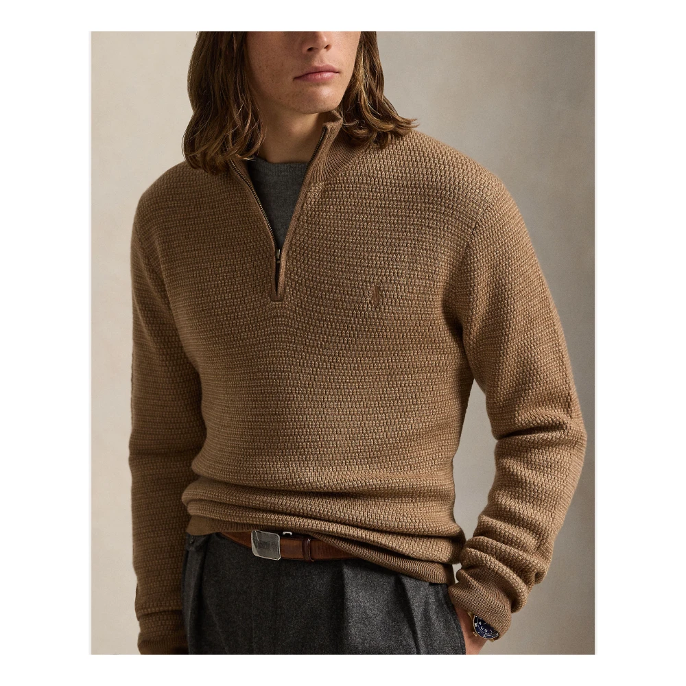 Ralph Lauren Turtleneck Trui Brown Heren