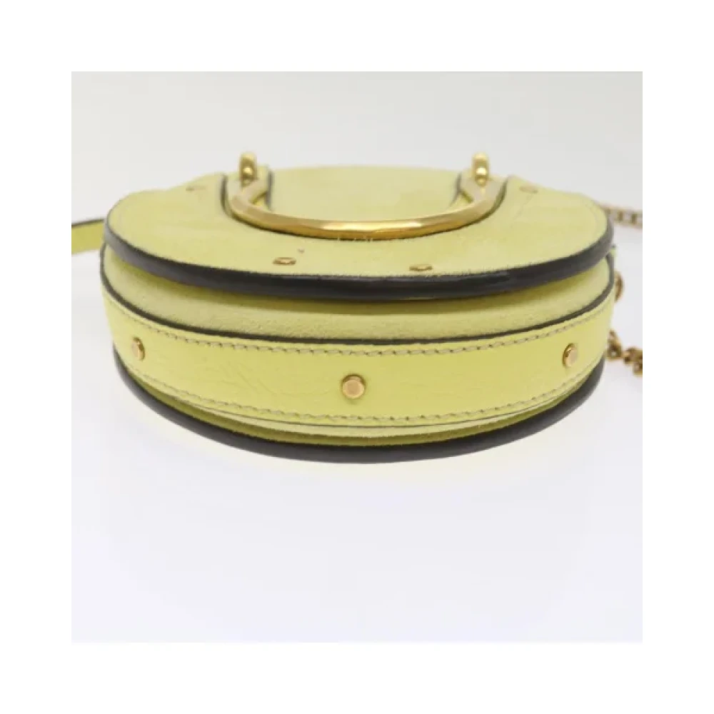 Chloé Pre-owned Suede handbags Yellow Dames