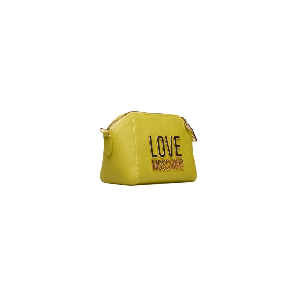 Love Moschino Schoudertas met ritssluiting Yellow Dames
