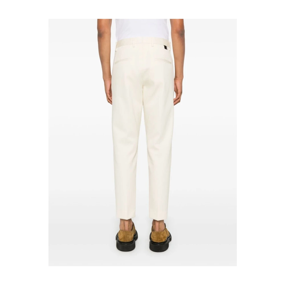 Low Brand Denim Chinos Ford Stijl Beige Heren