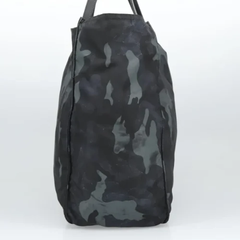 Prada Vintage Pre-owned Nylon prada-bags Black Dames