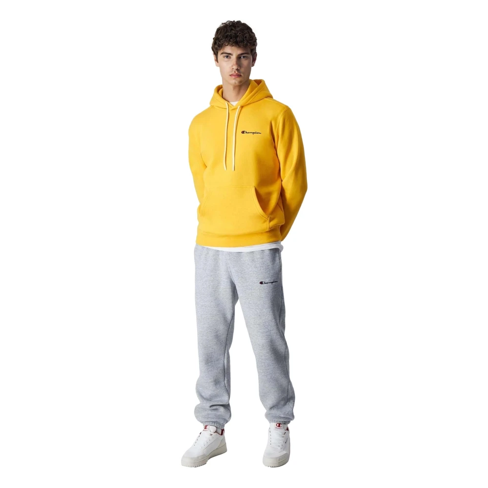 Champion Hoodie Yellow Heren