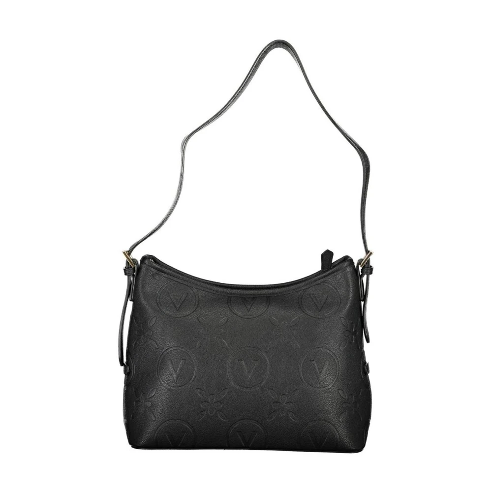 Valentino , Shoulder Bags, Female, Black, One Size, Embossed Logo Shoulder Bag