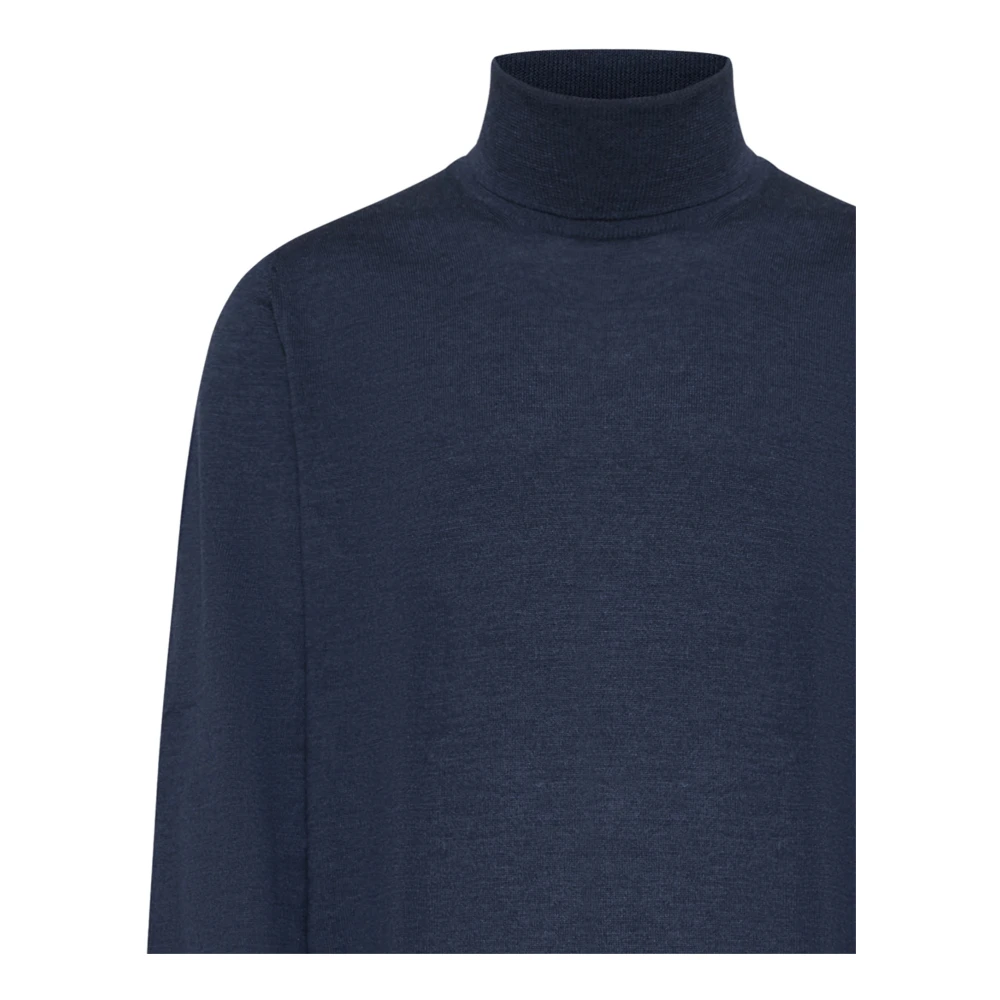 D4.0 Blauwe Sweaters voor Mannen Blue Heren
