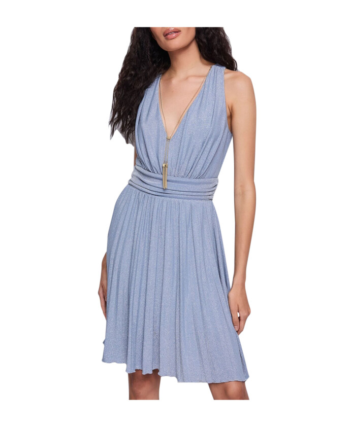 robe-mini-en-jersey-lurex-violet