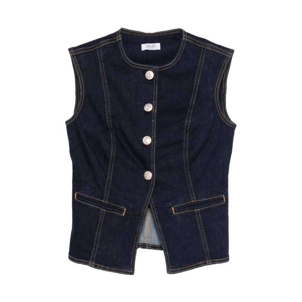 Liu Jo Mujer Azul Chaquetas, Talla: L