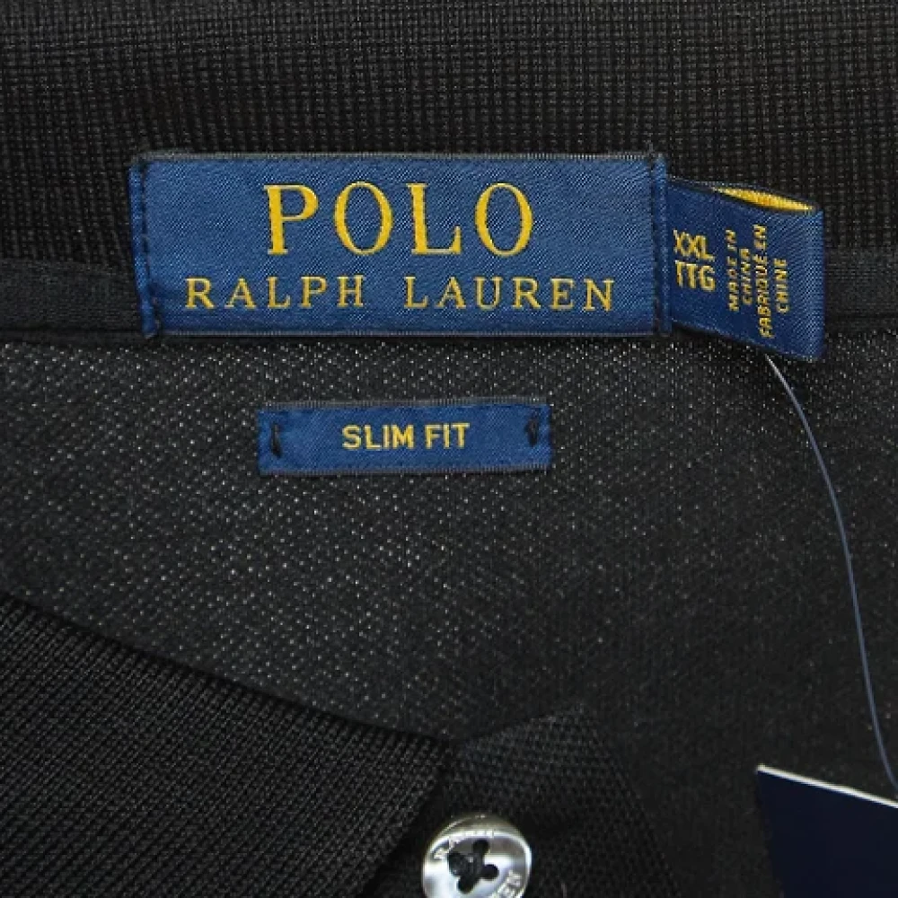 Ralph Lauren Pre-owned Cotton tops Black Heren
