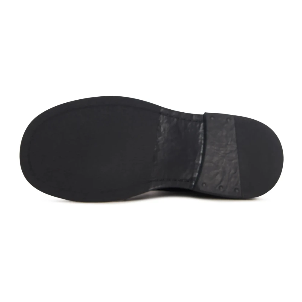 Cesare Gaspari Stitch-Edge Combat Boots