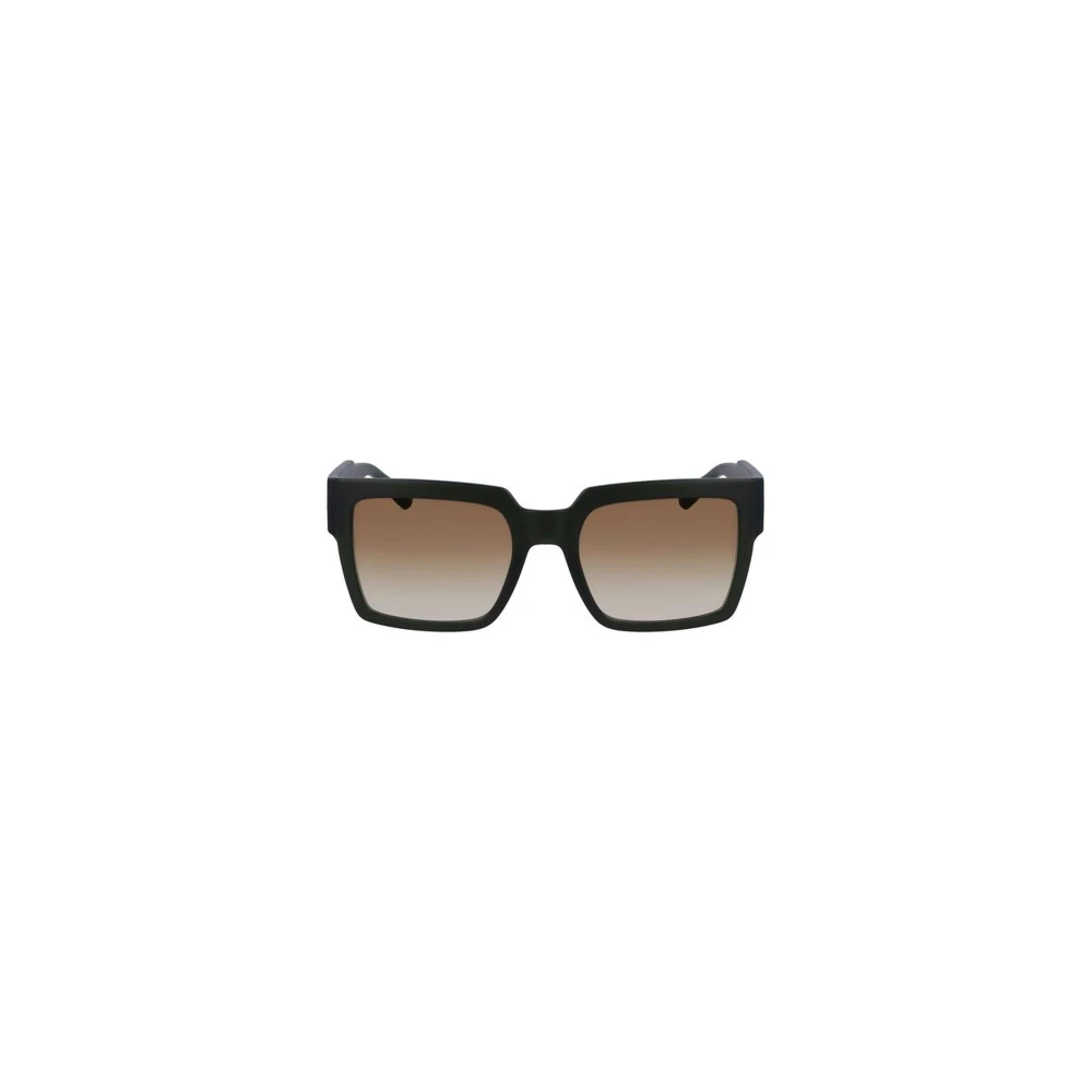 Calvin Klein Women's Brown Chic Plastic Sunglasses