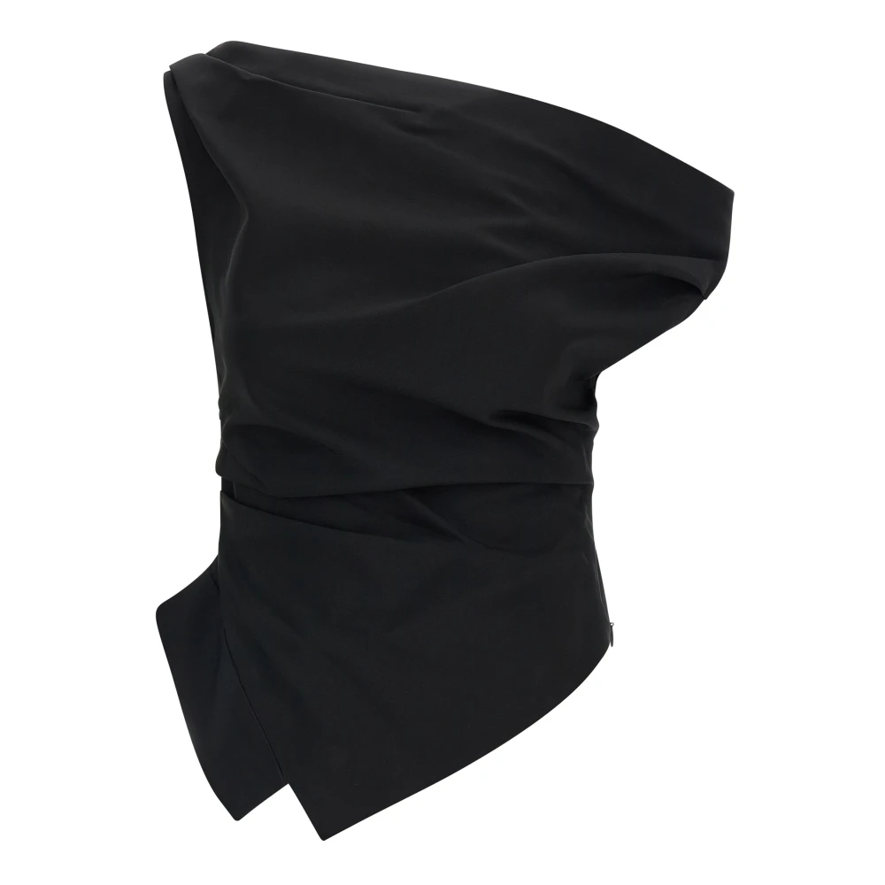 Róhe Sleeveless Tops, Female, 2XS, Tops Black