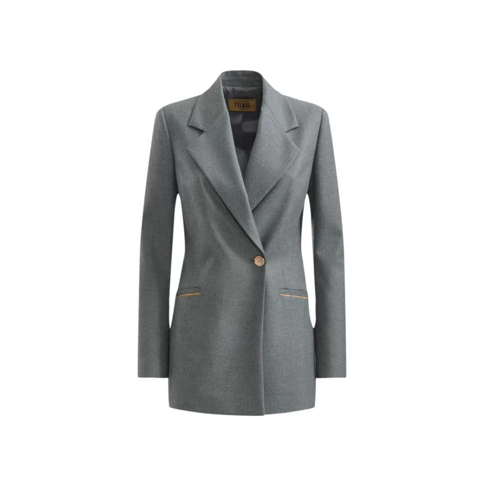 Alviero Martini 1a Classe Blazer Jas Gray Dames