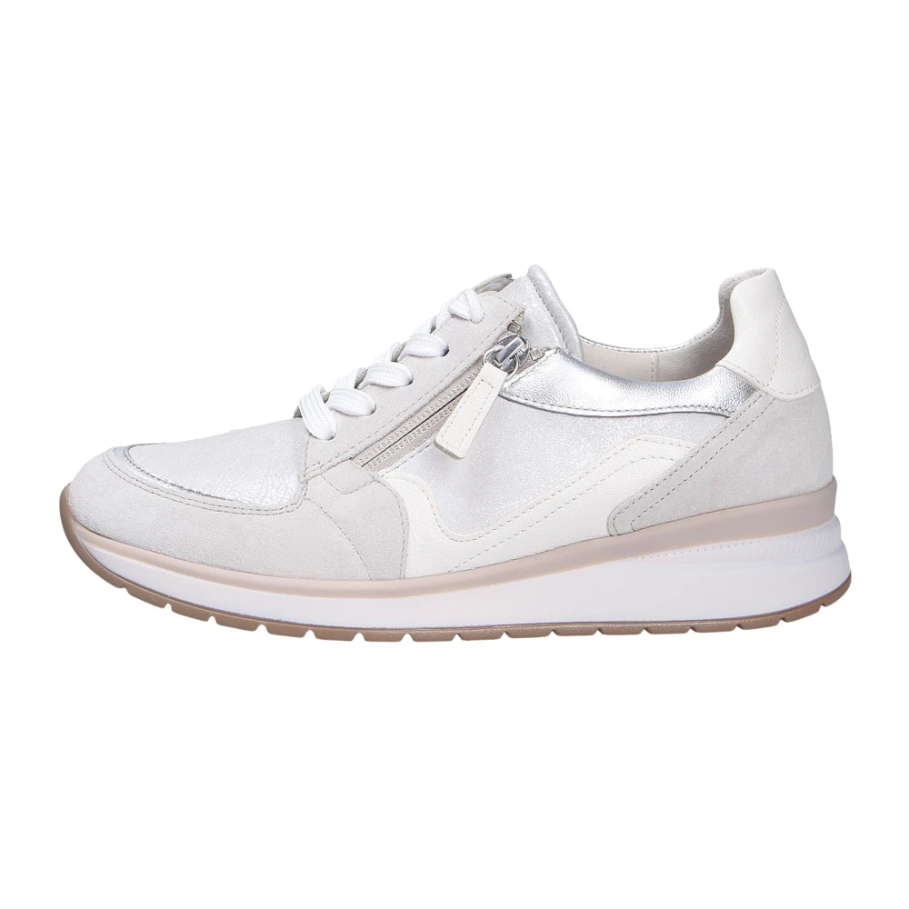 Gabor Comfort Schnürschuh Dames Schoenen Wit