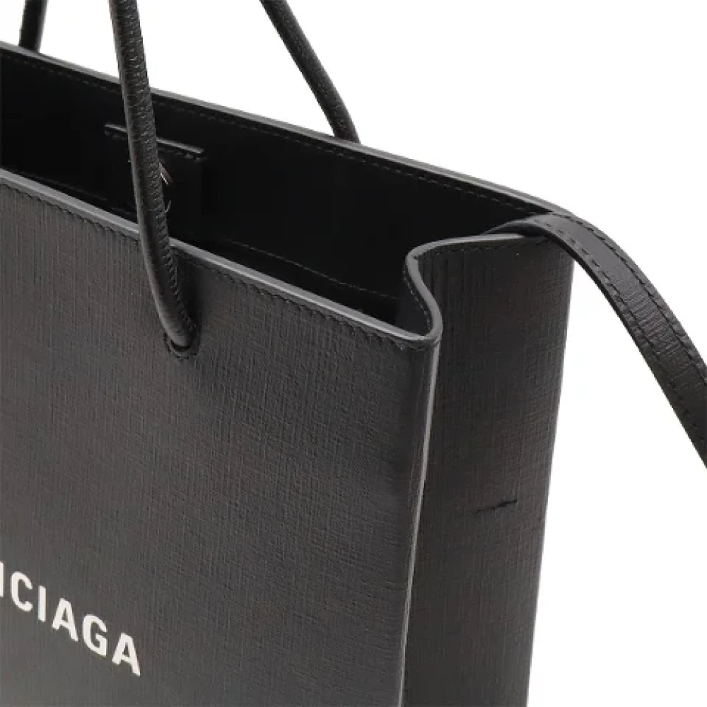 Balenciaga Vintage Pre-owned Leather balenciaga-bags Black Dames