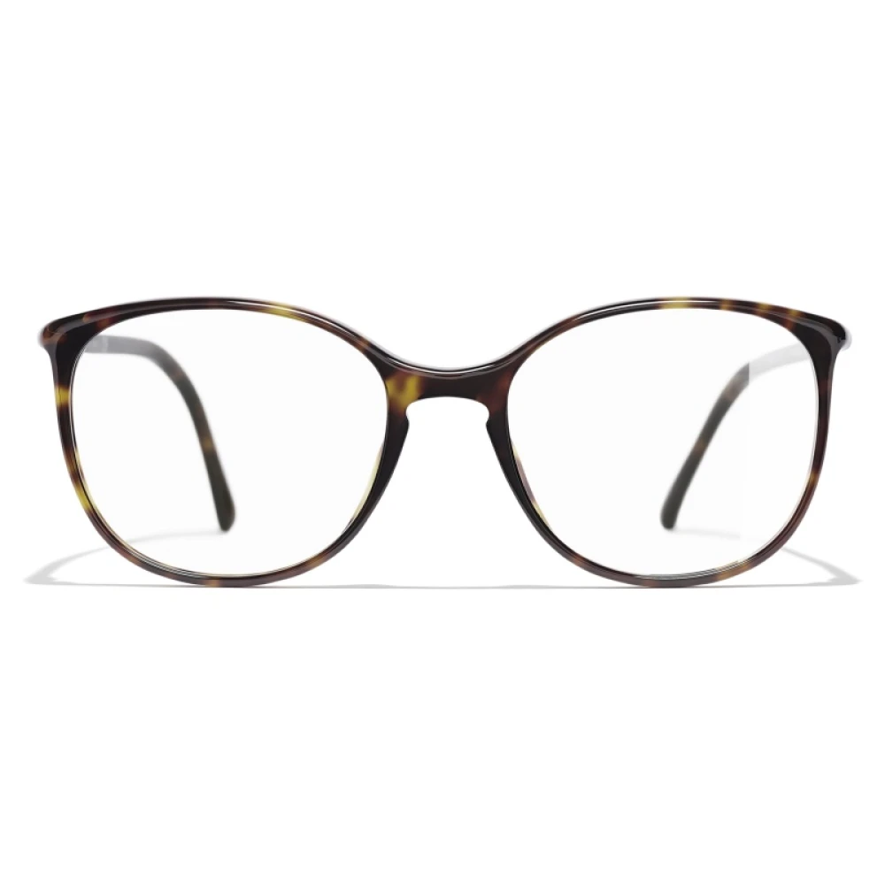 Chanel Stijlvolle bril in donker Havana acetaat Brown Dames