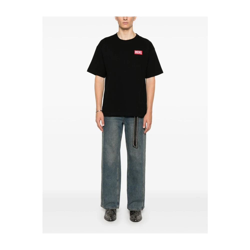 Diesel T-Boxt T-Shirts Black Heren