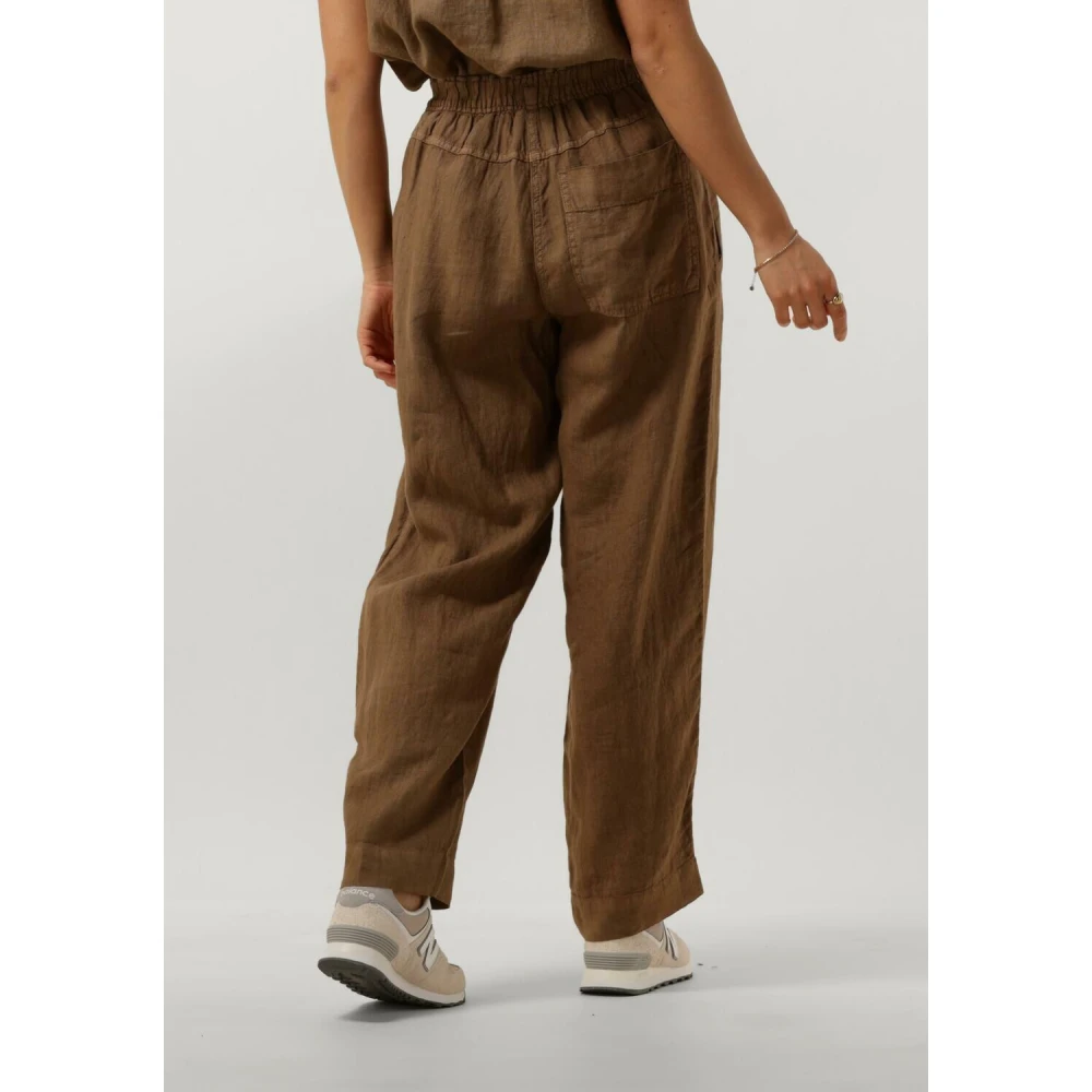 Penn&Ink N.Y Khaki Broek voor Stijlvolle Garderobe Upgrade Green Dames