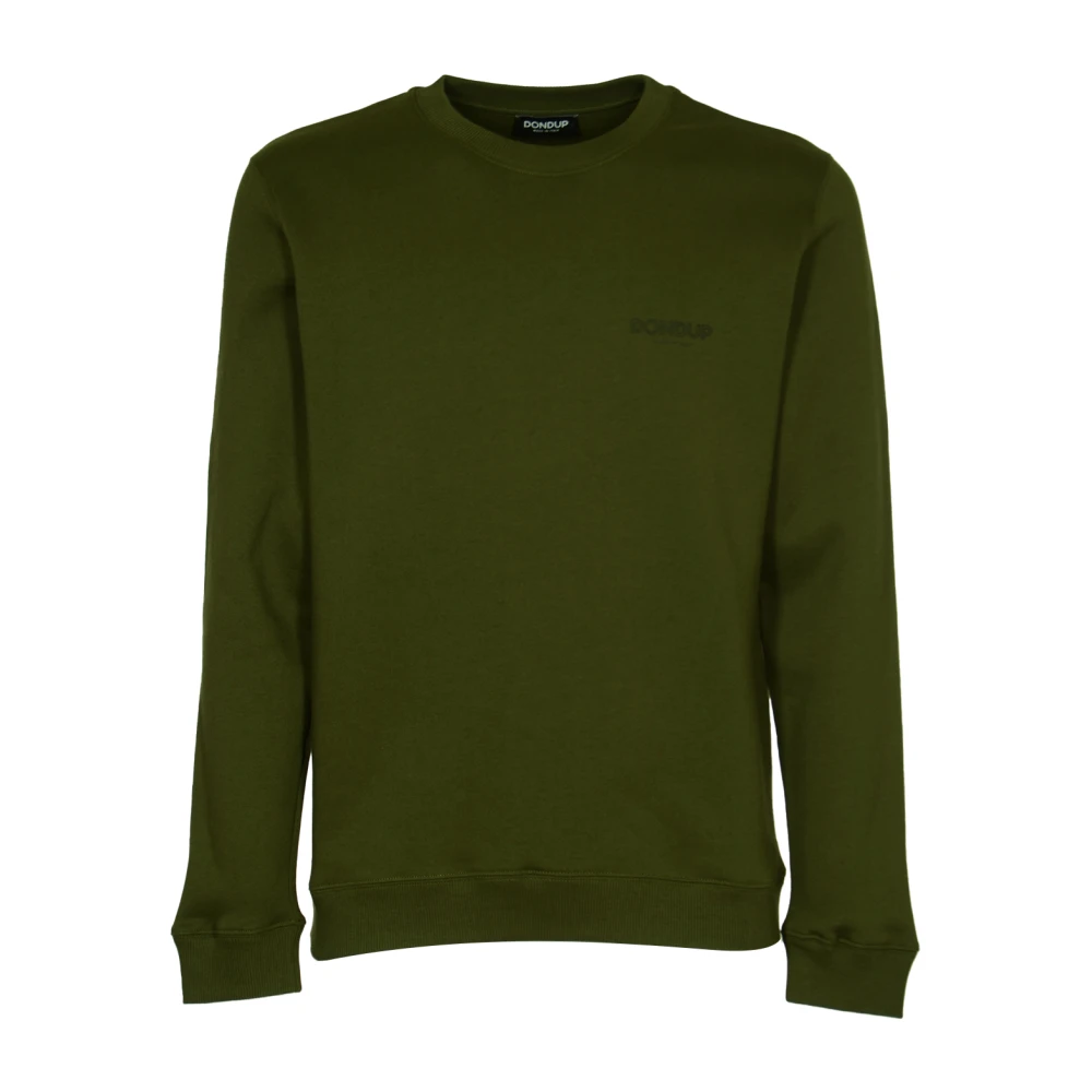 Dondup Groene Sweater Felpa Green Heren