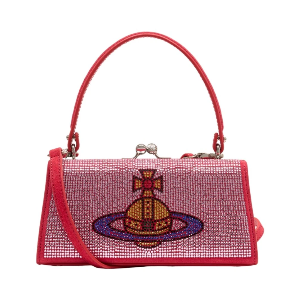 Vivienne Westwood Women's Pink Doll Xl Frame Purse - Handbags - One Size - Bags