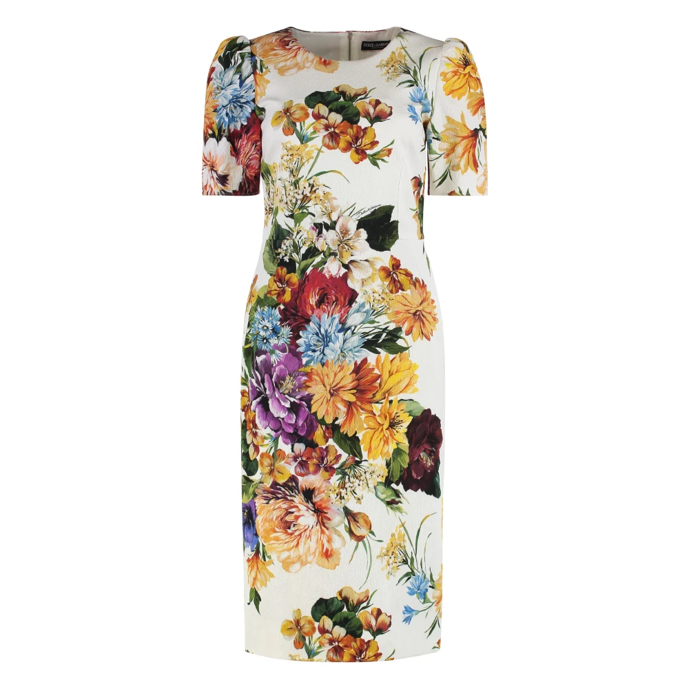 Dolce & Gabbana Damen Multicolor Kleider, Mehrfarbig, Sgröße:
