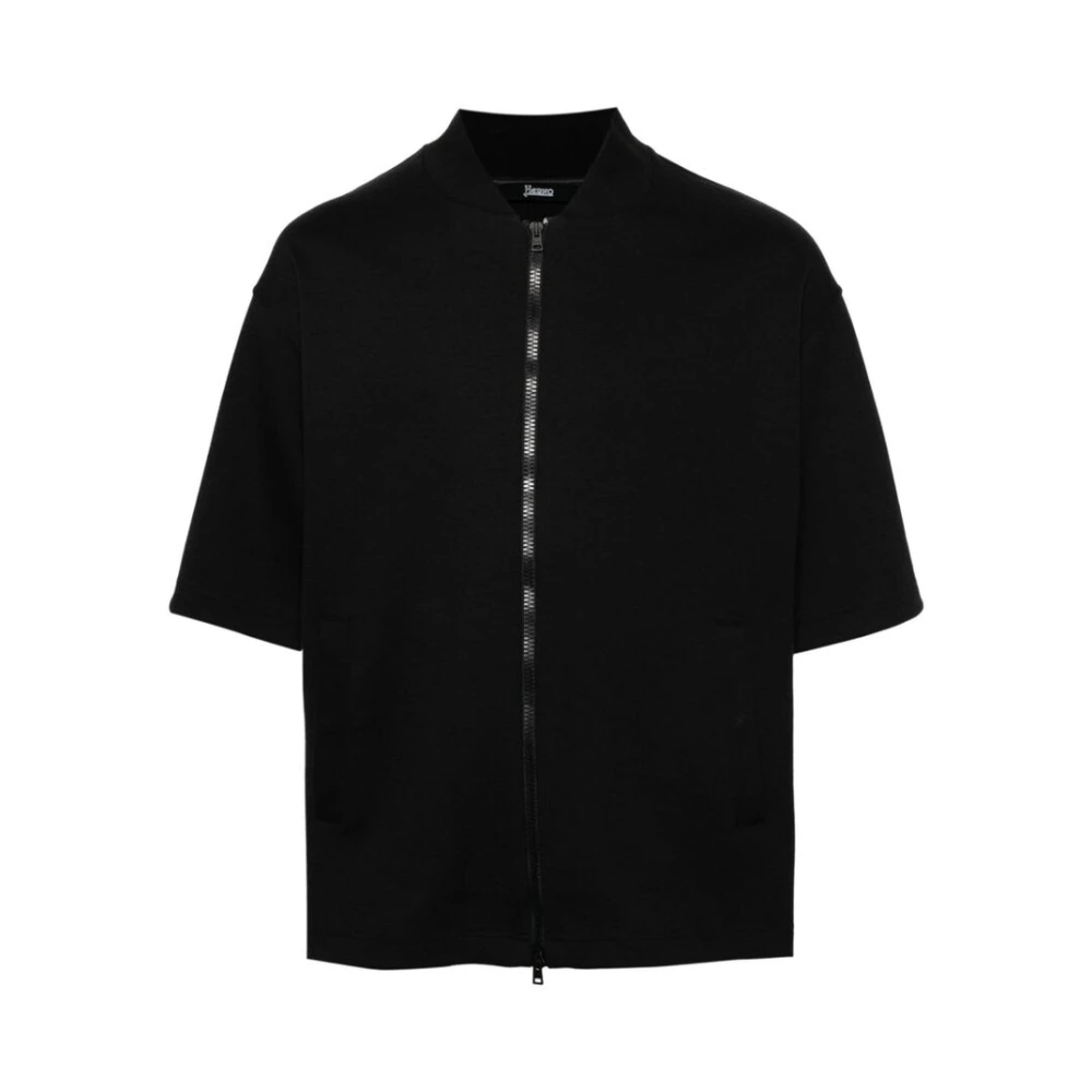 Herno T-shirt met korte mouwen Black Heren