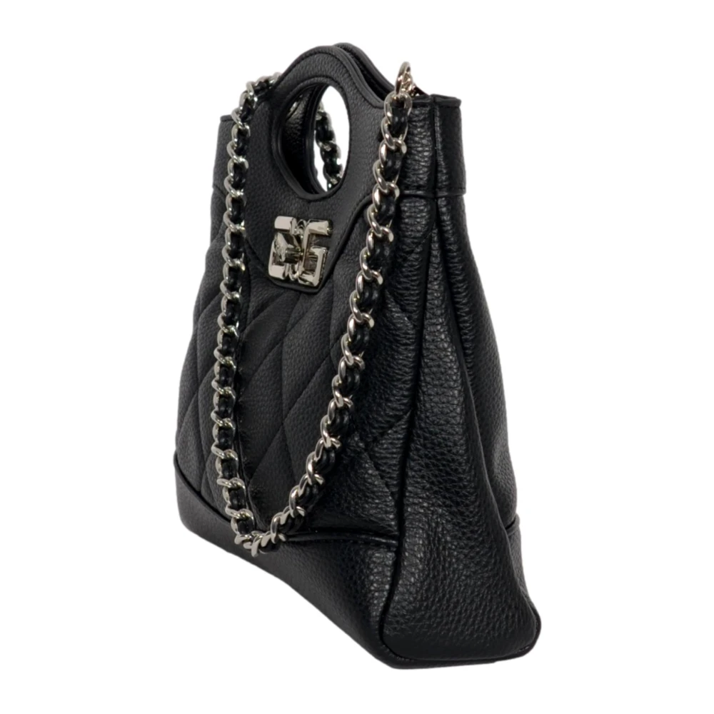 Gaëlle Paris Mini Gewatteerde Shopper Tas in Zwart Black Dames
