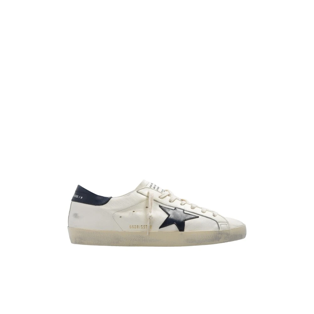 Golden Goose Men's Beige Super-Star Trainers - Sneakers - 11 Uk - Shoes