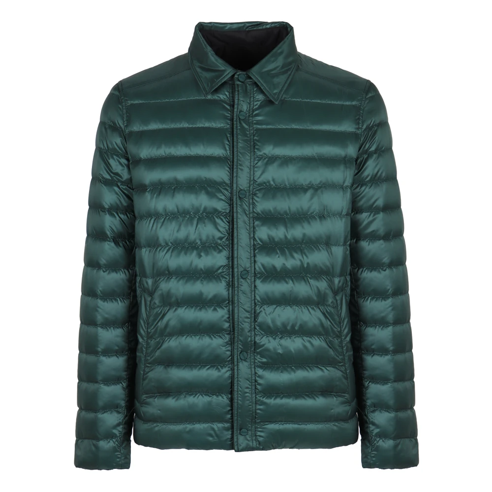 Herno Men's Green Reversible Down Jacket - Down Jackets - Xl - Jackets