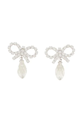 Bow Droplet Earrings