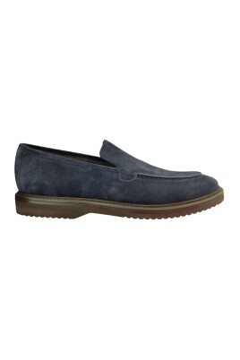 Ortigni Blue Leather Moccasin - NWT Ortigni Loafers • Shop Loafers from Ortigni online at Miinto main image 3