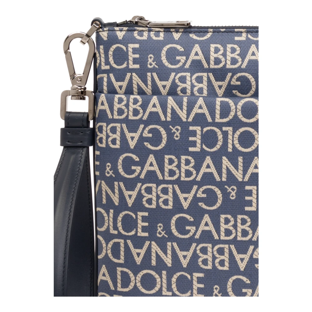 Dolce & Gabbana Monogram handtas Blue Heren