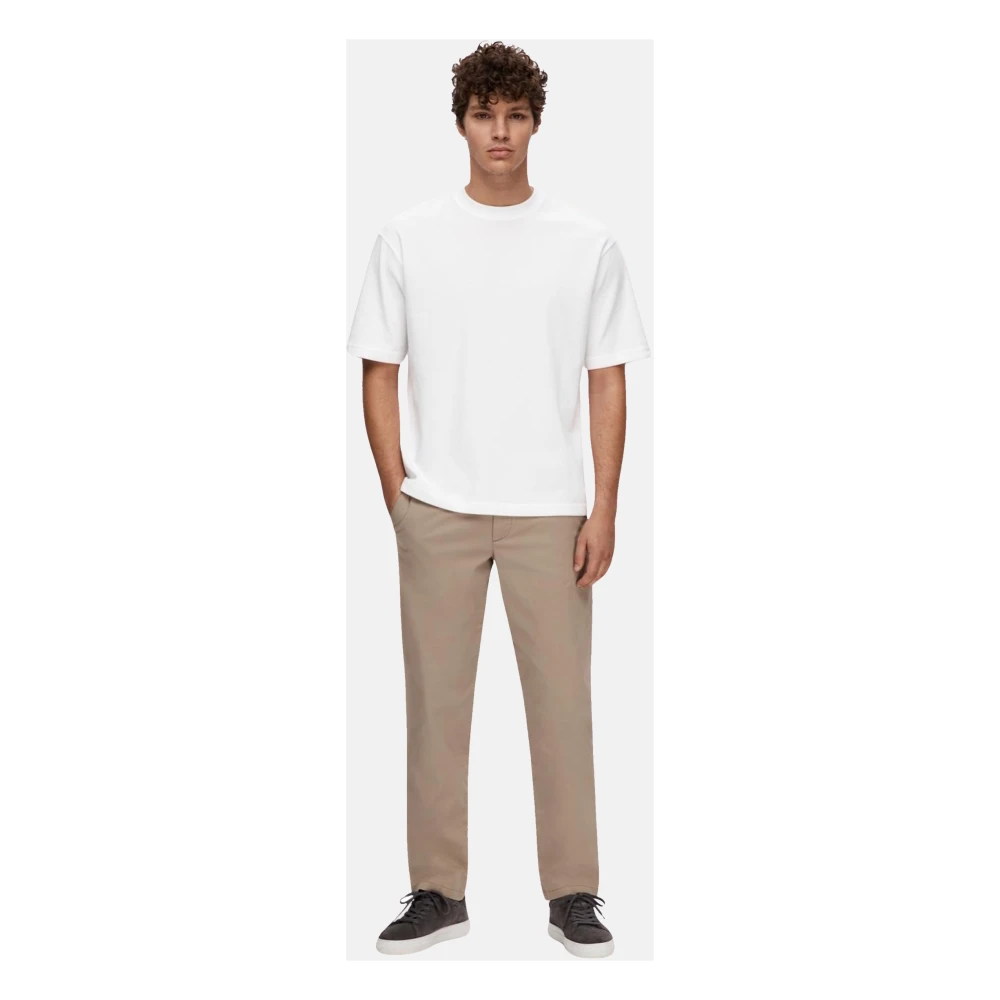 Selected Homme Casual T-shirt met korte mouwen White Heren