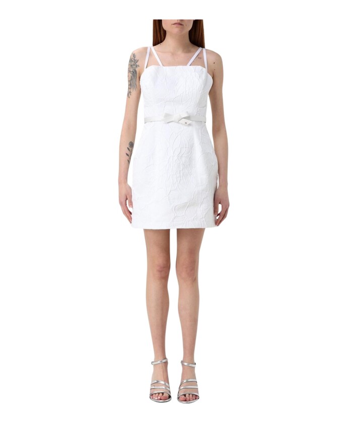 mini-robe-texturee-jaune-avec-ceinture-a-nouer
