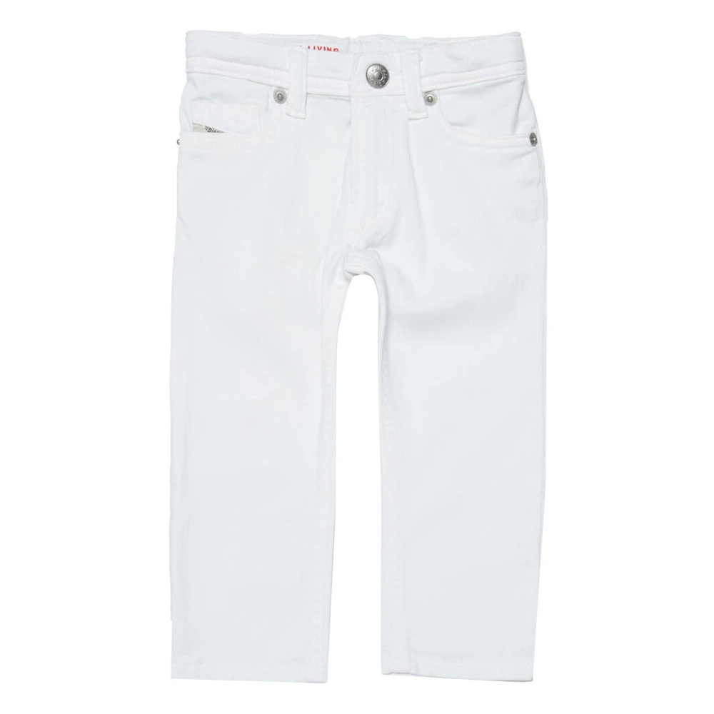 Diesel Boys White Jeans, 3 M, D-Slinkie B Jeans