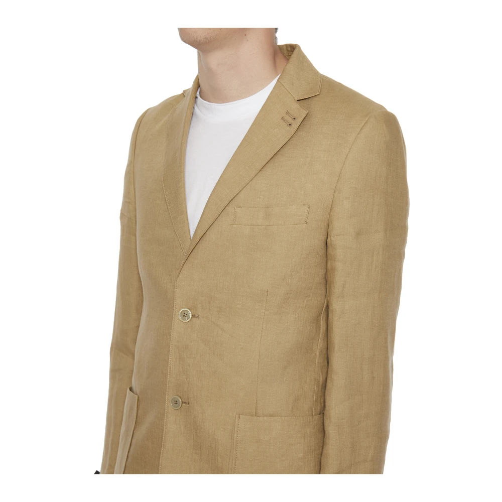 Daniele Alessandrini Stijlvolle Heren Blazer Jas Brown Heren