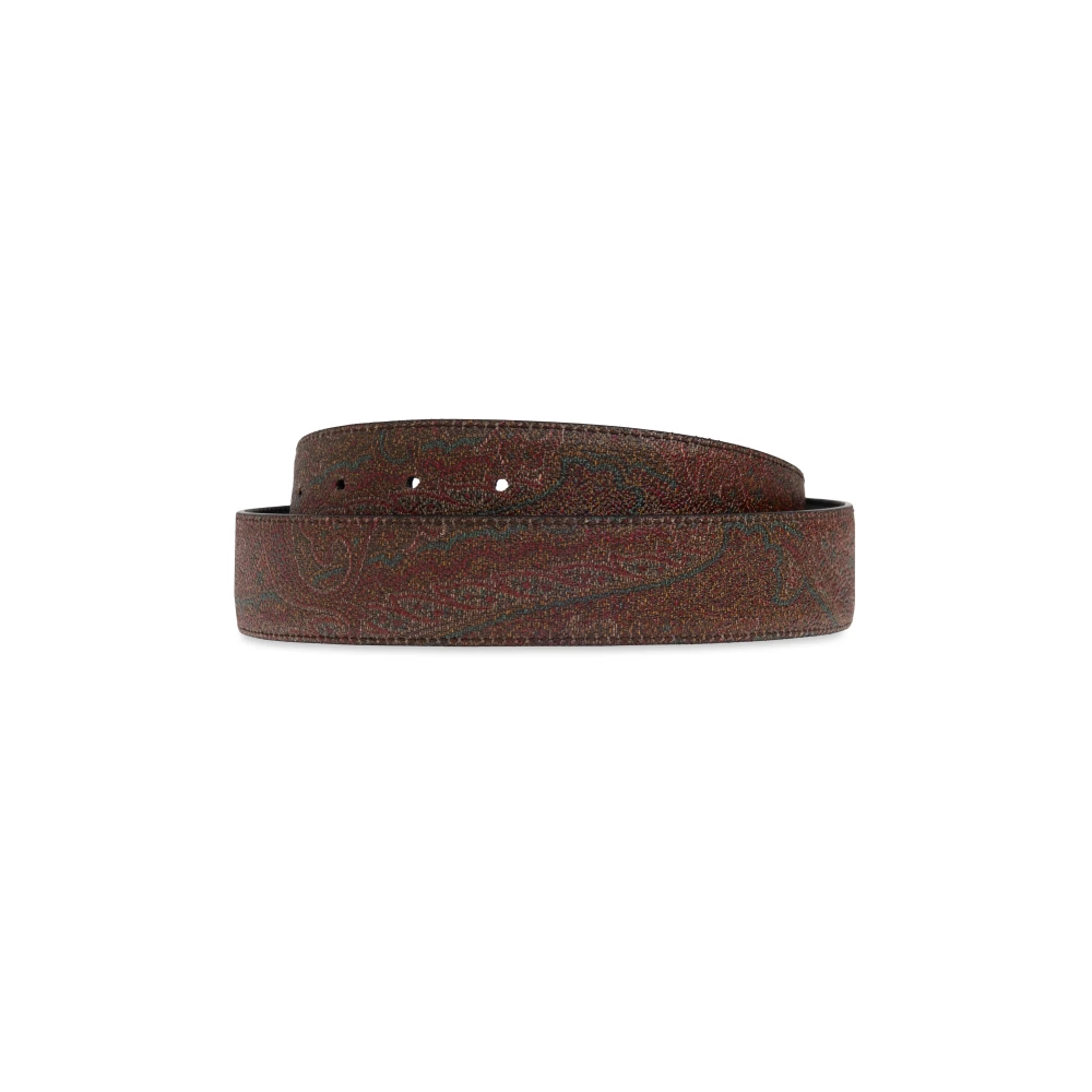 ETRO Omkeerbare riem Brown Heren