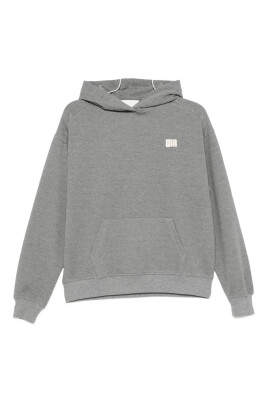 sweat-a-capuche-interlock-gris