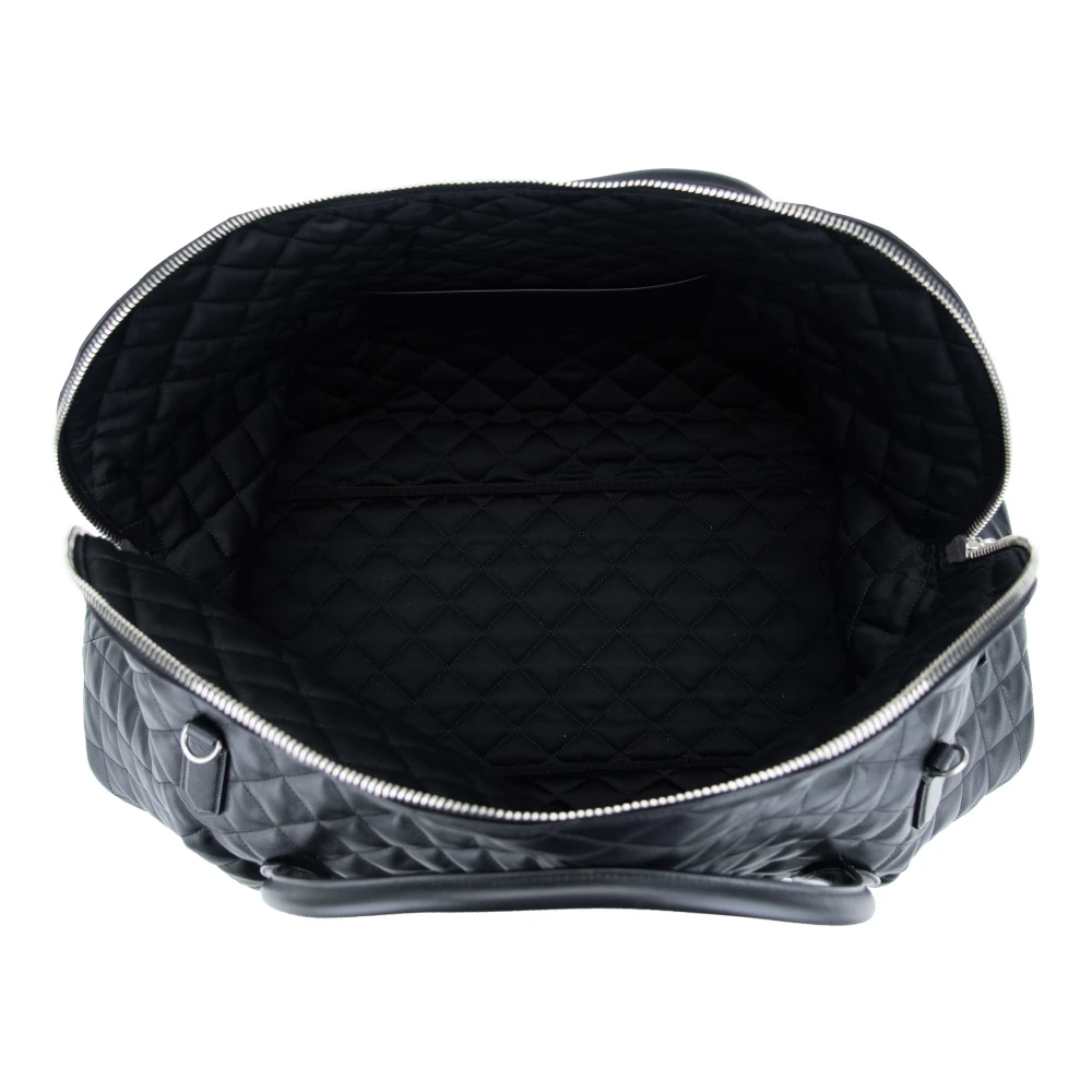 Saint Laurent Leren Reistas met Rits Black Dames