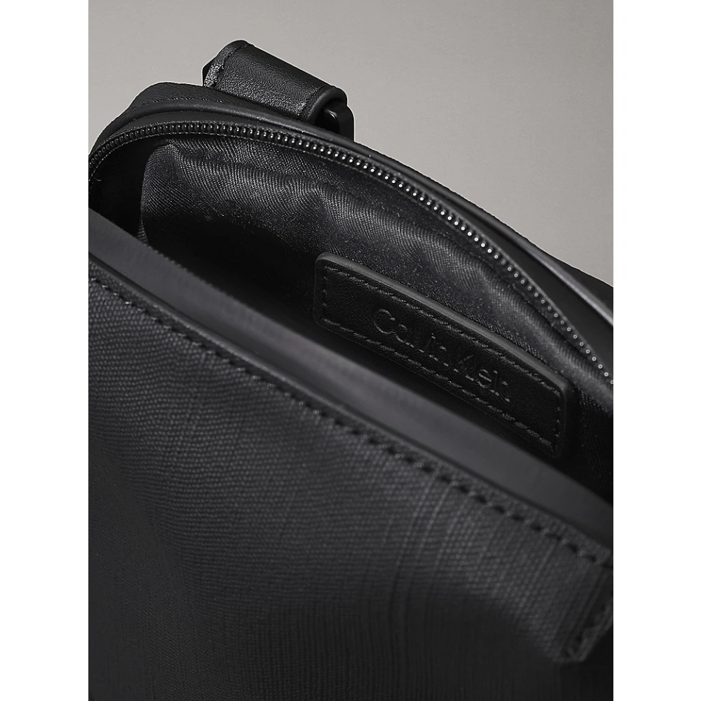 Calvin Klein Mannen Logo Tech Sensuele Tas Black Heren